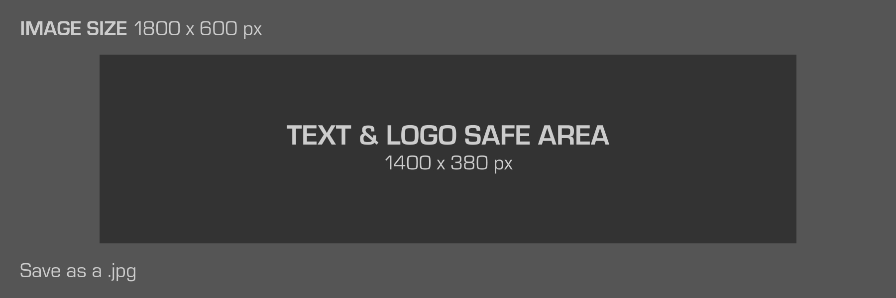 Header Image Template